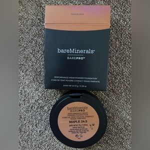 Bareminerals barepro performance wear powder foundation MAPLE 24.5 DISCONTINUED